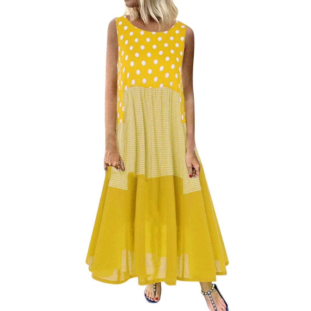 Maxi dress women new sundress MAXIORILL летнее платье Vintage Floral summer bohemian beach Sleeveless T-shirt dress plus size #3
Maxi dress women new sundress MAXIORILL летнее платье Vintage Floral summer bohemian beach Sleeveless T-shirt dress plus size #3