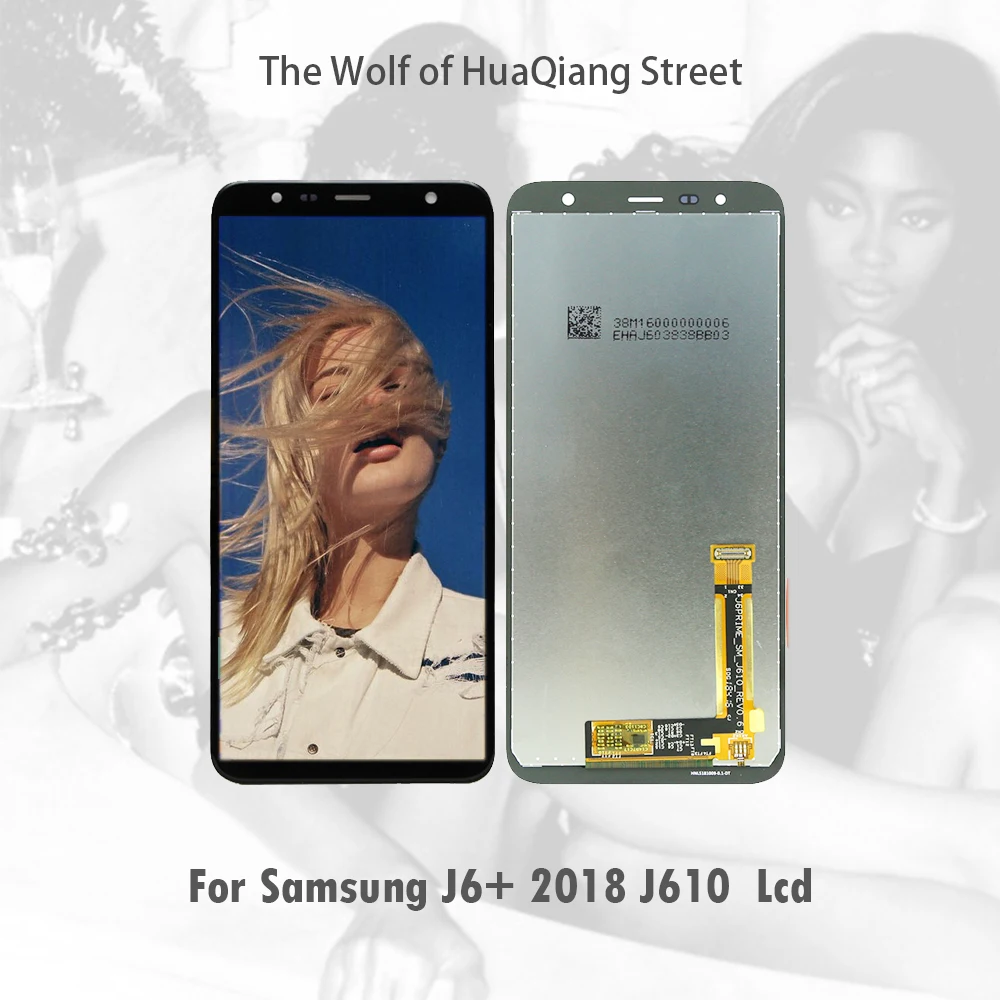 ORIGINAL for SAMSUNG Galaxy J6+ J610 Plus SM-J610F SM-J610FN Display with LCD Touch Screen Digitizer Assembly replacement
ORIGINAL for SAMSUNG Galaxy J6+ J610 Plus SM-J610F SM-J610FN Display with LCD Touch Screen Digitizer Assembly replacement