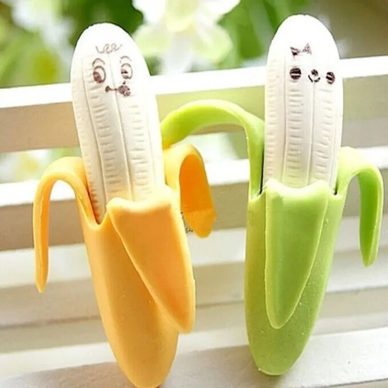 2 Pcs Cartoon Fruit Banana Style Rubber Pencil Toys Cleansing Eraser Stationary Cute Gift Prize toys hotA
2 Pcs Cartoon Fruit Banana Style Rubber Pencil Toys Cleansing Eraser Stationary Cute Gift Prize toys hotA