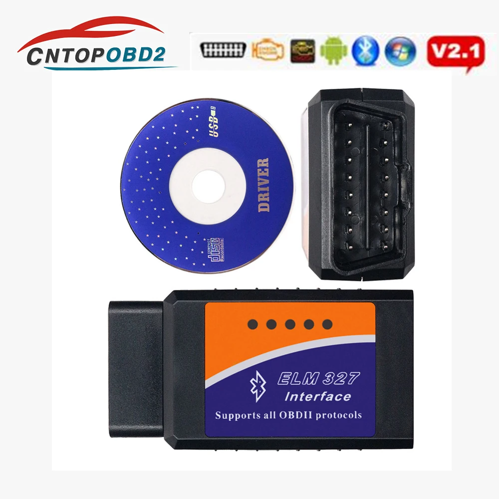 Super mini Bluetooth ELM327 V2.1 OBD2 Auto Scanner ELM 327 Bluetooth 2.1 Code Reader For Android /PC OBDII Car Diagnostic Tool
Super mini Bluetooth ELM327 V2.1 OBD2 Auto Scanner ELM 327 Bluetooth 2.1 Code Reader For Android /PC OBDII Car Diagnostic Tool