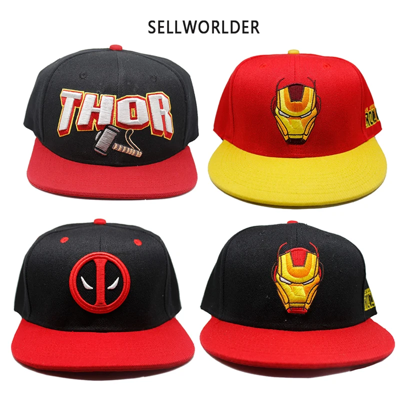 2018 Avengers Thor Ironman Deadpool Movie Character Printed Casual Hip-hop Baseball Caps
2018 Avengers Thor Ironman Deadpool Movie Character Printed Casual Hip-hop Baseball Caps