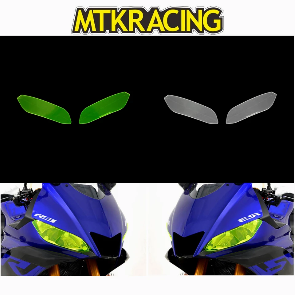 MTKRACING Motorcycle Headlight Protector Cover Screen Lens For YAMAHA R3 R 3 YZF-R3 YZFR3 2019 Acrylic Headlight Protector
MTKRACING Motorcycle Headlight Protector Cover Screen Lens For YAMAHA R3 R 3 YZF-R3 YZFR3 2019 Acrylic Headlight Protector