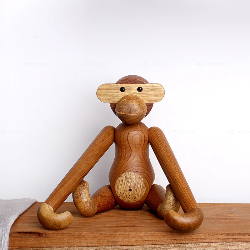 Danmark Wooden Hanging Monkey Doll Figurines Teak Wood Creative Animal Statues Models Toys and Gifts Home Decoration Arts Crafts
Danmark Wooden Hanging Monkey Doll Figurines Teak Wood Creative Animal Statues Models Toys and Gifts Home Decoration Arts Crafts