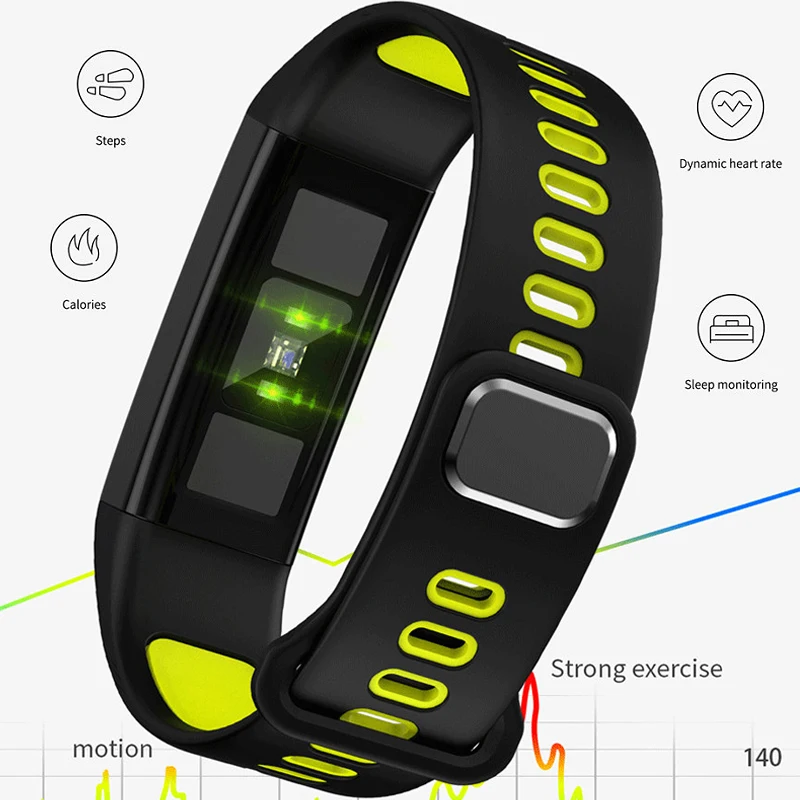 Fitness Smart Bracelet IP68 Waterproof Wristband with Heart Rate ECG PPG Monitoring Smart Band Weather Display Body Temperature
Fitness Smart Bracelet IP68 Waterproof Wristband with Heart Rate ECG PPG Monitoring Smart Band Weather Display Body Temperature