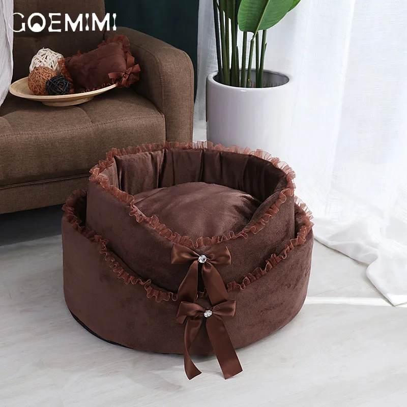 2019 Pet Dog Cat Mat Kennel Princess Bows Lace Heart Elegant Lovely Bed Dog house Pet Warm Bed For Cats
2019 Pet Dog Cat Mat Kennel Princess Bows Lace Heart Elegant Lovely Bed Dog house Pet Warm Bed For Cats