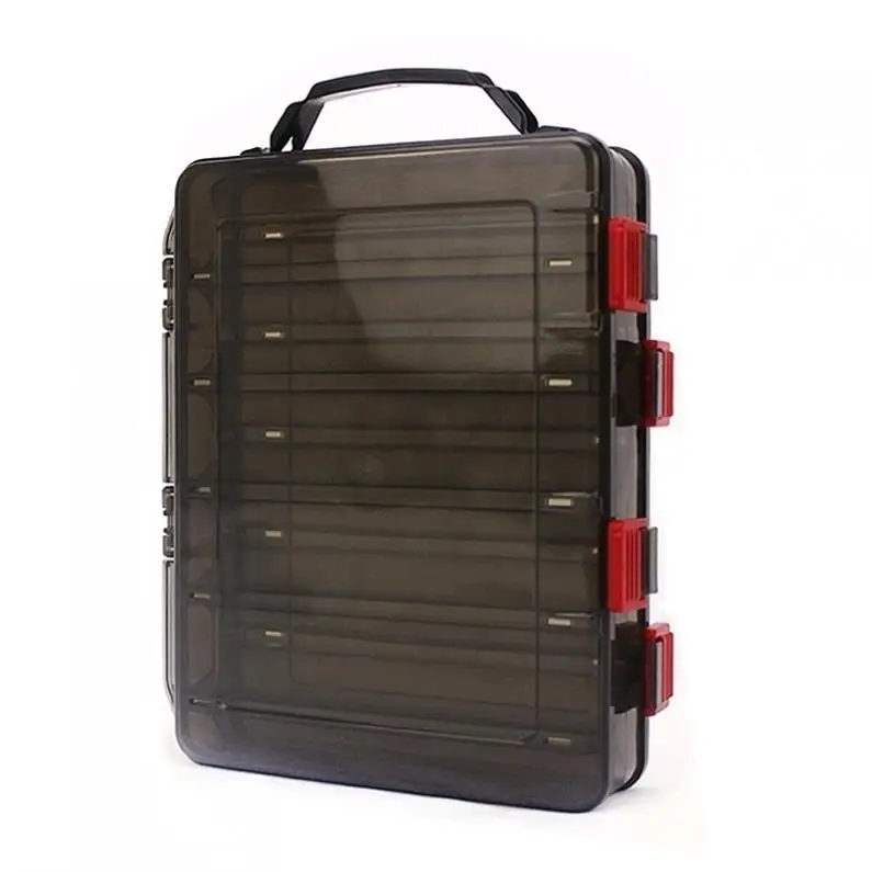 20x17x5cm Double Side10 Compartments Fishing Lure Box with Air Hole for Minnow Shrimp Bait Hard Lures Storage Fishing Tackle Box
20x17x5cm Double Side10 Compartments Fishing Lure Box with Air Hole for Minnow Shrimp Bait Hard Lures Storage Fishing Tackle Box