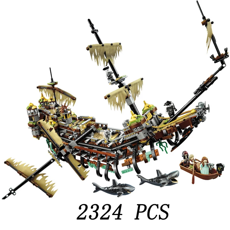 2324pcs Pirates of the Caribbean Silent Mary Battle Ship 10680 Model Building Blocks Bricks Compatible Legoings kids Toys gifts
2324pcs Pirates of the Caribbean Silent Mary Battle Ship 10680 Model Building Blocks Bricks Compatible Legoings kids Toys gifts
