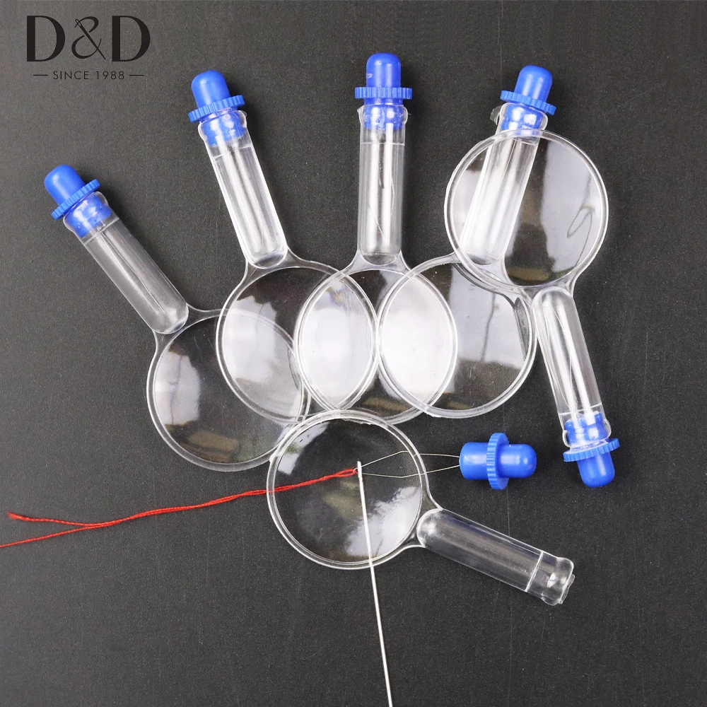 10pcs/pack New Needle Threader DIY Handmade Accessories Transparent Plastic Magnifier Sewing Needle Threader Sewing Tools
10pcs/pack New Needle Threader DIY Handmade Accessories Transparent Plastic Magnifier Sewing Needle Threader Sewing Tools