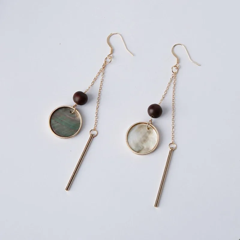 2019 New Earrings Retro Long Earrings Round Circle Shell Earring Jewelry For Women Girls Hot Gift
2019 New Earrings Retro Long Earrings Round Circle Shell Earring Jewelry For Women Girls Hot Gift