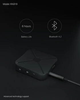 2 in 1 Wireless Bluetooth 4.2 Audio Transmitter Receiver TV Car Music Receiver Universal Music Adapter For Headphone Speaker
2 in 1 Wireless Bluetooth 4.2 Audio Transmitter Receiver TV Car Music Receiver Universal Music Adapter For Headphone Speaker