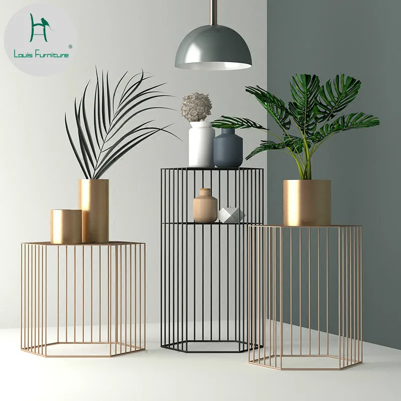 Louis Fashion Nordic Living Room Iron Art Tea a Few Geometric Fashion Corner Creative Large and Small Household Table Simple
Louis Fashion Nordic Living Room Iron Art Tea a Few Geometric Fashion Corner Creative Large and Small Household Table Simple