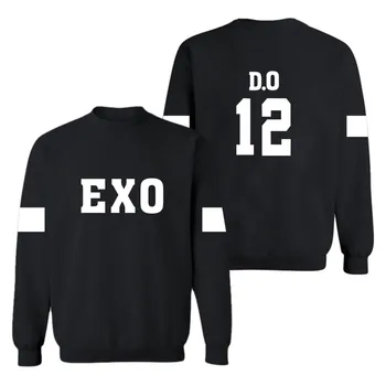 Korean Popular Team EXO Capless Sweatshirt Women Cotton KAI D.O CHEN Casual Autumn Hoodies Women Winter Fashion Funny Clothes
Korean Popular Team EXO Capless Sweatshirt Women Cotton KAI D.O CHEN Casual Autumn Hoodies Women Winter Fashion Funny Clothes
