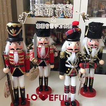 New 30Cm High Christmas Holiday Nutcracker England Sentiment Vintage German Wooden Table Walnut Toy Zakka Dolls
New 30Cm High Christmas Holiday Nutcracker England Sentiment Vintage German Wooden Table Walnut Toy Zakka Dolls