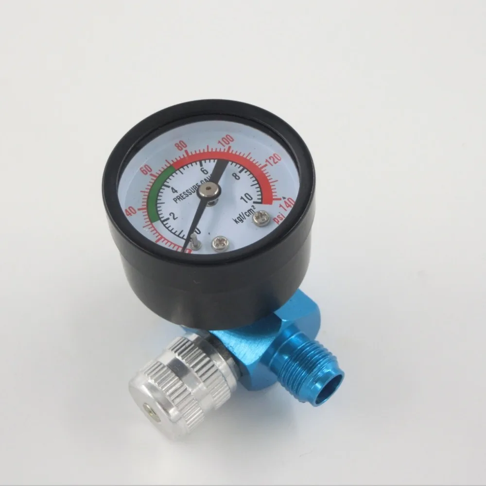 Mini lightweight BSP HVLP Spray Gun Air Regulator Tool Pressure Gauge Diaphragm Control for Sprayguns And Air Tools
Mini lightweight BSP HVLP Spray Gun Air Regulator Tool Pressure Gauge Diaphragm Control for Sprayguns And Air Tools