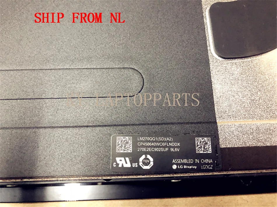 Shipping From NL LM270QQ1(SD)(B1) For Apple iMac 27" LCD Screen Panel EMC 2834 A1419 5K for Late 2015
Shipping From NL LM270QQ1(SD)(B1) For Apple iMac 27" LCD Screen Panel EMC 2834 A1419 5K for Late 2015