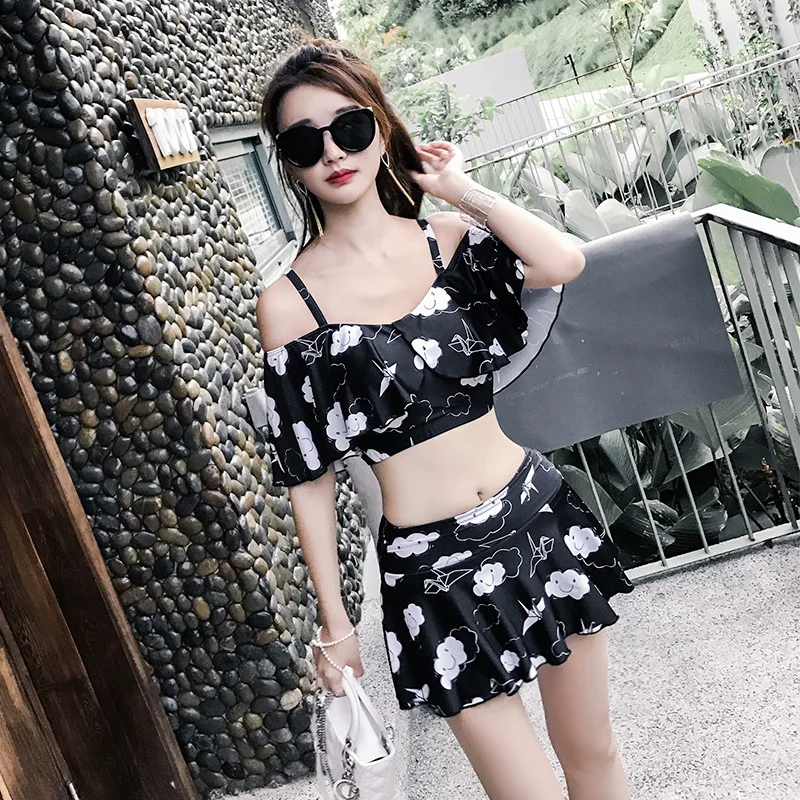 Sweet Printed Sexy Separate Ladies'Skirt, Small Chest, Conservative Swimwear, Holiday Spa Swimming Suit
Sweet Printed Sexy Separate Ladies'Skirt, Small Chest, Conservative Swimwear, Holiday Spa Swimming Suit