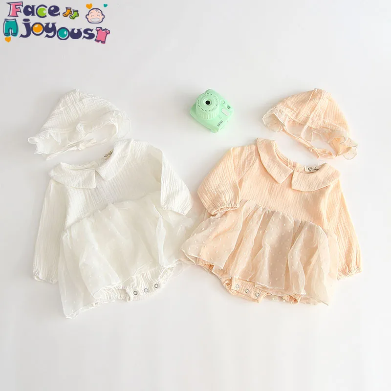 Baby Girls Rompers Newborn Baby Girls Long Sleeve Romper Hat Jumpsuit 2019 Autumn Children Kids Outfit Clothes 2pcs Baby Romper
Baby Girls Rompers Newborn Baby Girls Long Sleeve Romper Hat Jumpsuit 2019 Autumn Children Kids Outfit Clothes 2pcs Baby Romper
