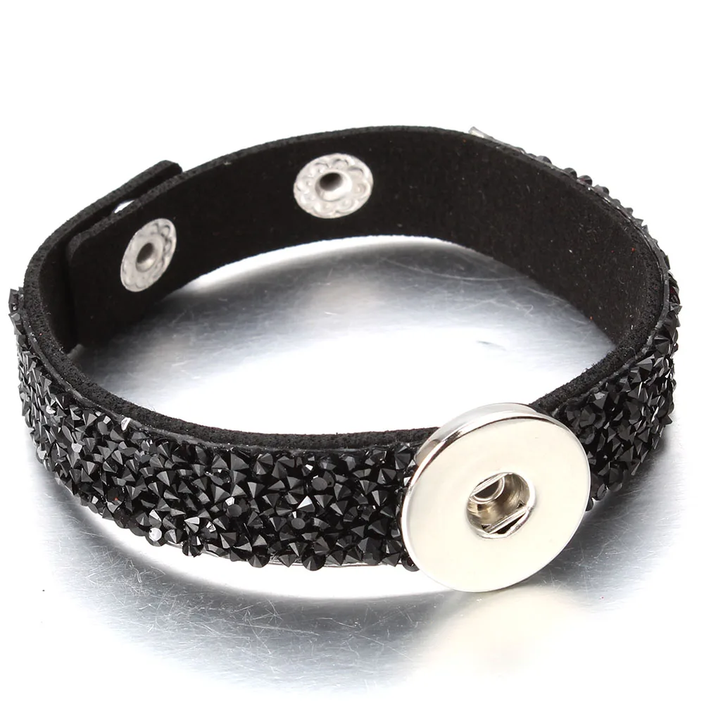 New Snaps Jewelry Unisex Multicolor Rhinestone Leather Velvet Bracelet Valentine Gift Fit 18mm 20mm Snap Button Bracelet Jewelry
New Snaps Jewelry Unisex Multicolor Rhinestone Leather Velvet Bracelet Valentine Gift Fit 18mm 20mm Snap Button Bracelet Jewelry