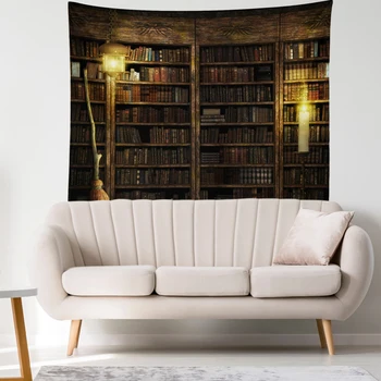 150x130cm/150x200cm Art Wall Tapestry Retro Bookcase Art Tapestry Tapestries Wall Hanging Home Decoration Bookshelf Tapestry NEW
150x130cm/150x200cm Art Wall Tapestry Retro Bookcase Art Tapestry Tapestries Wall Hanging Home Decoration Bookshelf Tapestry NEW