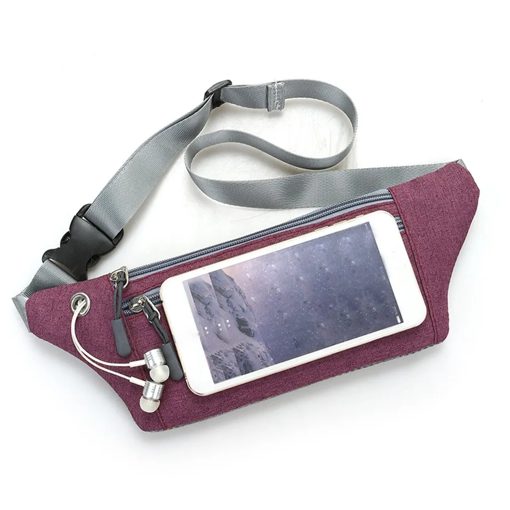 Outdoor Sport Running Women Men Package Multi-function Pockets Small Solid Color Multi-pocket Messenger Unisex Waist Packs Bags
Outdoor Sport Running Women Men Package Multi-function Pockets Small Solid Color Multi-pocket Messenger Unisex Waist Packs Bags