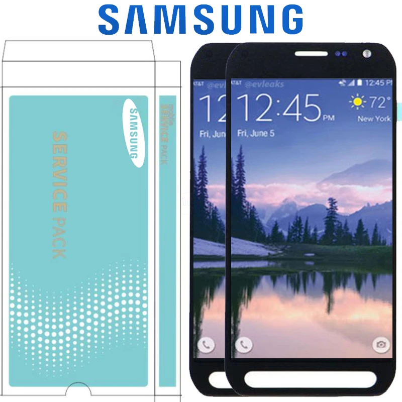 ORIGINAL SUPER AMOLED 5.1'' LCD for SAMSUNG Galaxy S6 Active Display G890 G890A With Touch Screen Digitizer Assembly
ORIGINAL SUPER AMOLED 5.1'' LCD for SAMSUNG Galaxy S6 Active Display G890 G890A With Touch Screen Digitizer Assembly