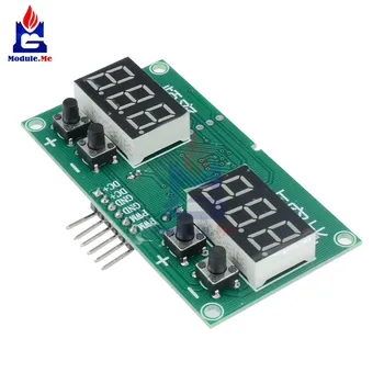 TM1637 PWM Pulse 0-99% Frequency Square Wave Signal Generator Duty Cycle Module Board DC 3.3V 20V PWM Drive Driver Transistor
TM1637 PWM Pulse 0-99% Frequency Square Wave Signal Generator Duty Cycle Module Board DC 3.3V 20V PWM Drive Driver Transistor