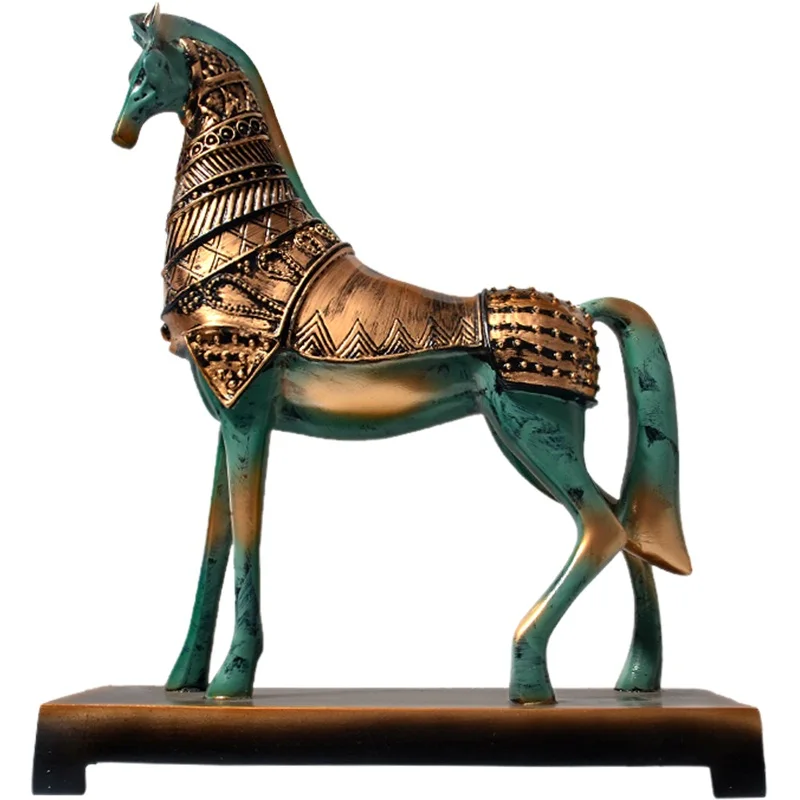 European War Horse Animal Ornaments Creative Resin Crafts Wedding Gift Living Room TV Cabinet Home Decoration Accessories Modern
European War Horse Animal Ornaments Creative Resin Crafts Wedding Gift Living Room TV Cabinet Home Decoration Accessories Modern