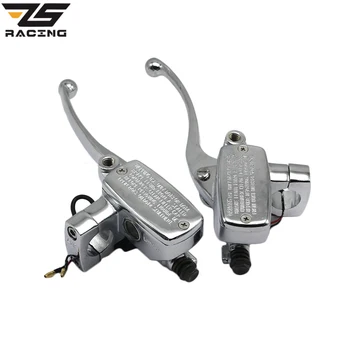 ZS Racing New 1 Inch 25mm Universal Motorcycle Brake Master Cylinder Hydraulic Clutch Lever Left & Right One Set
ZS Racing New 1 Inch 25mm Universal Motorcycle Brake Master Cylinder Hydraulic Clutch Lever Left & Right One Set