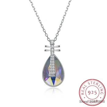 SMTCAT Beautiful Crystals from 925 Sterling Silver Lute Violin Crystal Pendant Necklaces for Women 2019 Statement
SMTCAT Beautiful Crystals from 925 Sterling Silver Lute Violin Crystal Pendant Necklaces for Women 2019 Statement