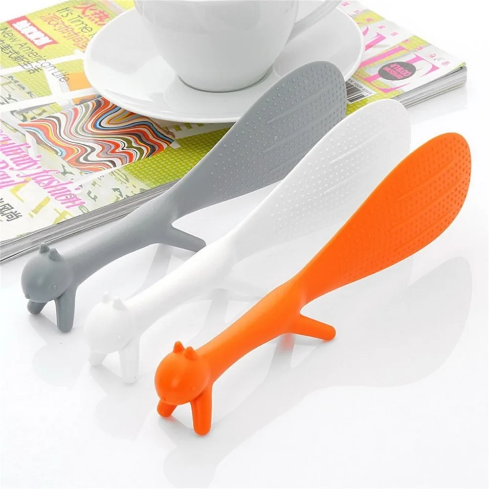Eco-Friendly Cute Kitchen Tool Squirrel Shape Rice Paddle Scoop Spoon Ladle Novelty Ladle No-stick Rice Paddle
Eco-Friendly Cute Kitchen Tool Squirrel Shape Rice Paddle Scoop Spoon Ladle Novelty Ladle No-stick Rice Paddle