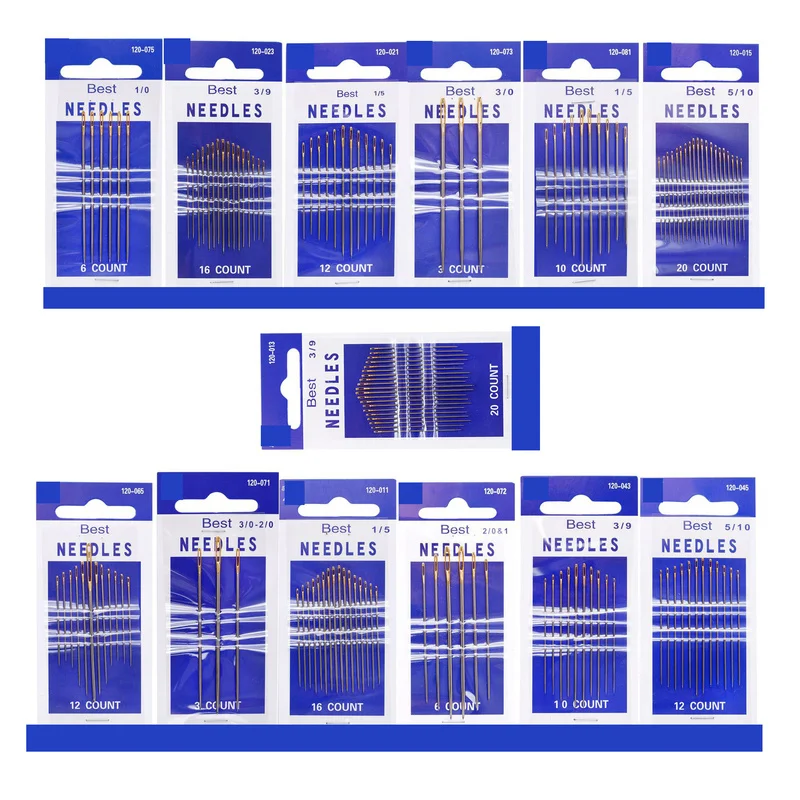 1Set High Quality Big Eye Sewing Needles Stainless Steel Needle Craft Hand Stitch Tool for for Leather Bag Sewing
1Set High Quality Big Eye Sewing Needles Stainless Steel Needle Craft Hand Stitch Tool for for Leather Bag Sewing