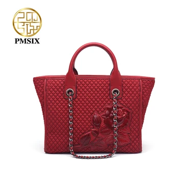 PMSIX 2020 designer high-quality checked canvas red womens handbag Fashionable new large capacity Ladies shoulder bag
PMSIX 2020 designer high-quality checked canvas red womens handbag Fashionable new large capacity Ladies shoulder bag