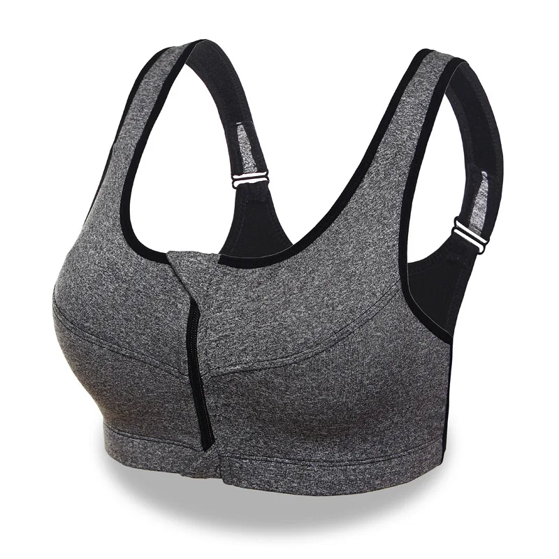 Women Sport Bras Shockproof Padded Wire Free Yoga Bra Gym Front Zipper Tops Running Underwear Fitness Adjustable Athletic Vest
Women Sport Bras Shockproof Padded Wire Free Yoga Bra Gym Front Zipper Tops Running Underwear Fitness Adjustable Athletic Vest