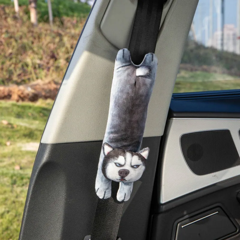 1pcs 3D Cartoon Pet For Husky Belt Plush Seat Harness Shoulder Pad Cushion Car Safety Seat Belt Cover
1pcs 3D Cartoon Pet For Husky Belt Plush Seat Harness Shoulder Pad Cushion Car Safety Seat Belt Cover