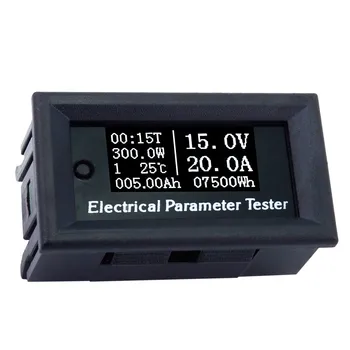 20A current meter voltmeter power meter thermometer timer capacitance tester