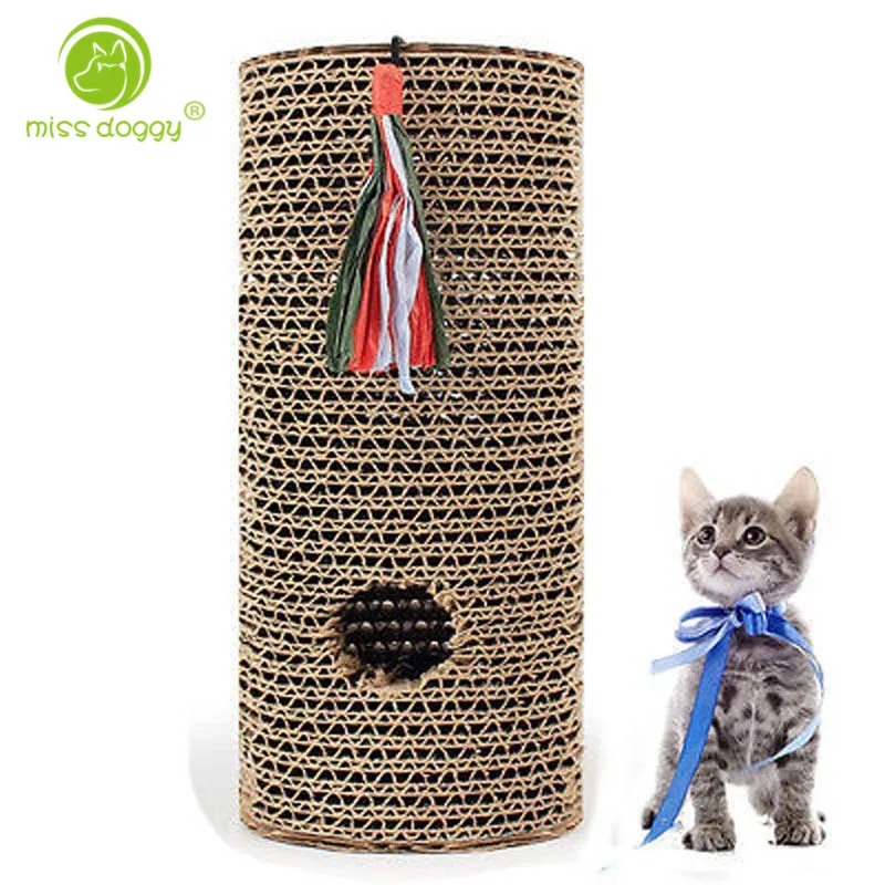 2017 New Cat Scratching Post Training Roller Toy Rolling Scratcher Cylinder Free Catnip
2017 New Cat Scratching Post Training Roller Toy Rolling Scratcher Cylinder Free Catnip