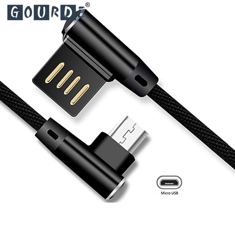 Gourde Elbow Charging Cable Micro USB for Samsung Double-sided Plug Nylon cable for Huawei for Xiaomi L Bending Data USB
Gourde Elbow Charging Cable Micro USB for Samsung Double-sided Plug Nylon cable for Huawei for Xiaomi L Bending Data USB