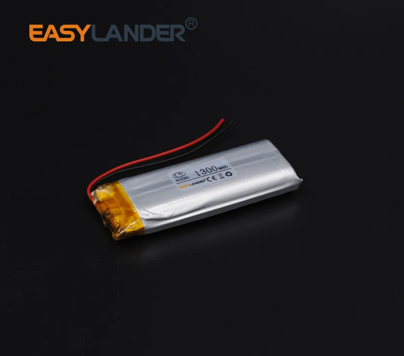 3,7 V 1300mAh 902360 перезаряжаемый литий-ионный полимерный аккумулятор 092360 батареи
3,7 V 1300mAh 902360 перезаряжаемый литий-ионный полимерный аккумулятор 092360 батареи