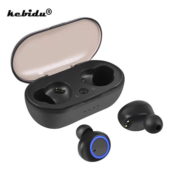 kebidu TWS Bluetooth 5.0 Earphone Wireless Mini Headphones Bass Headset with Microphone Sports Earbuds for Xiaomi iPhone
kebidu TWS Bluetooth 5.0 Earphone Wireless Mini Headphones Bass Headset with Microphone Sports Earbuds for Xiaomi iPhone