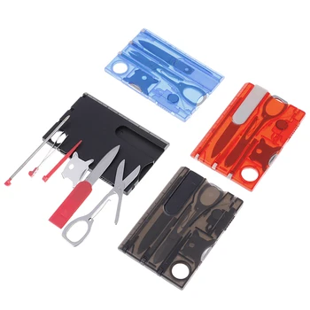 10 In1 Pocket Credit Card Survival Outdoor Camping Tool Tactical Knife Fork Sets Multi Portable Purpose Bottle Opener EDC Tools
10 In1 Pocket Credit Card Survival Outdoor Camping Tool Tactical Knife Fork Sets Multi Portable Purpose Bottle Opener EDC Tools