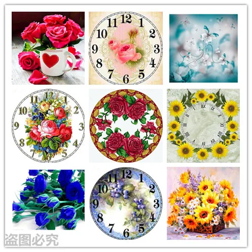 Full Diamond Embroidery Wall Clock flowers 5D DIY Diamond Painting Cross Stitch Watch Deer 3D Mosaic Painting Rhinestone Decor
Full Diamond Embroidery Wall Clock flowers 5D DIY Diamond Painting Cross Stitch Watch Deer 3D Mosaic Painting Rhinestone Decor