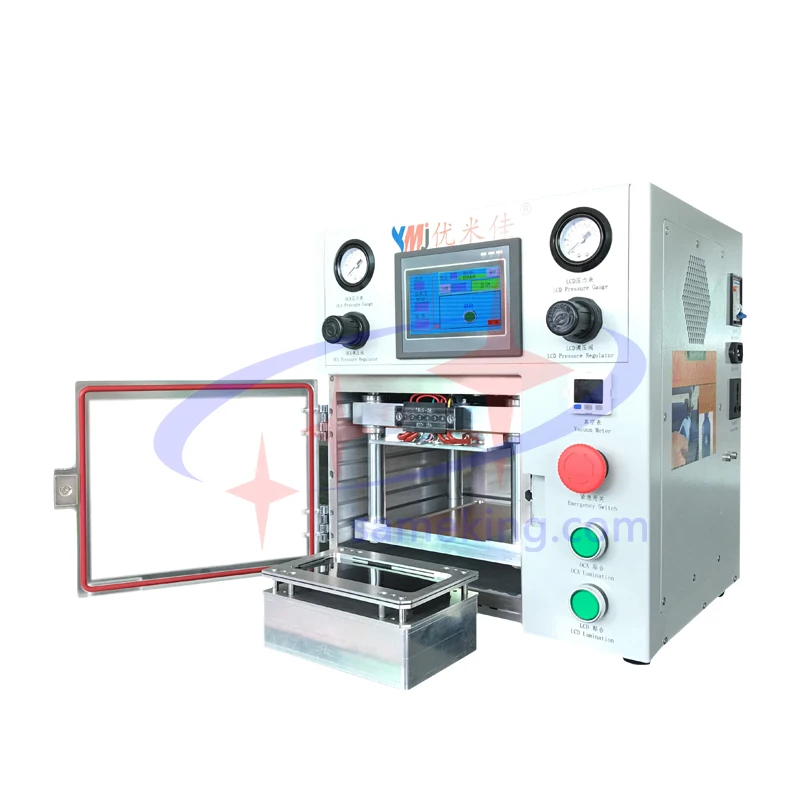 ymj new version mini portable OCA lamination machine for edge screen and flat screen LCD refurbish
ymj new version mini portable OCA lamination machine for edge screen and flat screen LCD refurbish