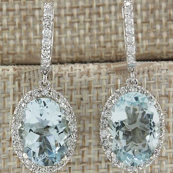 Moda Oval Sky Blue Cubic Zirconia Drop Earrings for Women Crystal Dangle Earrings Jewelry Boucles d'oreilles L3K567
Moda Oval Sky Blue Cubic Zirconia Drop Earrings for Women Crystal Dangle Earrings Jewelry Boucles d'oreilles L3K567