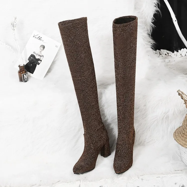 Big Size 9 10 11 12 thigh high boots knee high boots over the knee boots women ladies boots Sequined sleeve tip
Big Size 9 10 11 12 thigh high boots knee high boots over the knee boots women ladies boots Sequined sleeve tip