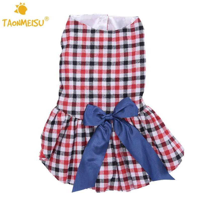TAONMEISU Cotton Plaid Pet Dog Cat Puppy Dresses for Wedding Party Christmas Festival Lace Skirts Outdoor Dress Cute Pet Costume
TAONMEISU Cotton Plaid Pet Dog Cat Puppy Dresses for Wedding Party Christmas Festival Lace Skirts Outdoor Dress Cute Pet Costume