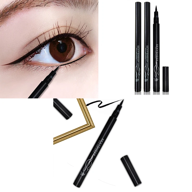 Waterproof Black Liquid Eyeliner Pencil Big Eyes Makeup Long-lasting Eye Liner Pen Make up Smooth Fast Dry Cat Eye Cosmetic Tool
Waterproof Black Liquid Eyeliner Pencil Big Eyes Makeup Long-lasting Eye Liner Pen Make up Smooth Fast Dry Cat Eye Cosmetic Tool