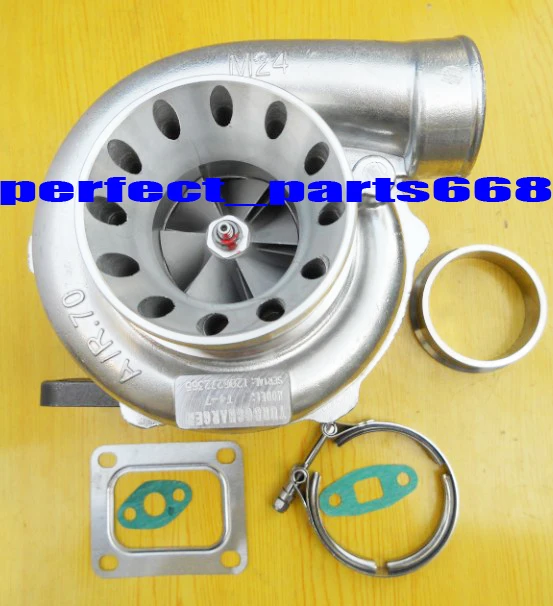 T4 Turbine housing flange GT35 compressor a/r 0.70 anti-surge a/r .96 3" v-band oil turbo Turbocharger 500-700hp
T4 Turbine housing flange GT35 compressor a/r 0.70 anti-surge a/r .96 3" v-band oil turbo Turbocharger 500-700hp
