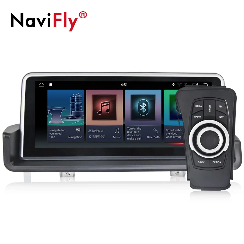 NaviFly 10.25" IPS screen 2GB RAM 32GB ROM Android 7.1 car radio multimedia palyer for BMW 3 series E90 E91 E92 E93 GPS WIFI BT
NaviFly 10.25" IPS screen 2GB RAM 32GB ROM Android 7.1 car radio multimedia palyer for BMW 3 series E90 E91 E92 E93 GPS WIFI BT