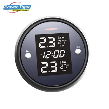 Wireless TPMS Universal Motorcycle Tire Pressure Monitoring System Waterproof External Sensors LCD Display
Wireless TPMS Universal Motorcycle Tire Pressure Monitoring System Waterproof External Sensors LCD Display