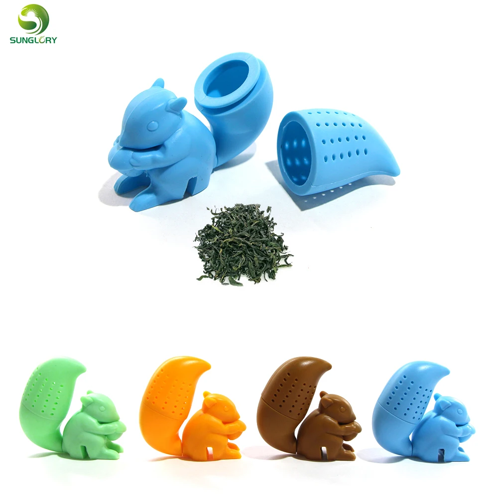 Animal Silicone Squirrel Tea Infuser Tea Filter Diffuser Reusable Tea Strainer Spice Loose Tea Leaf Herbal Tool Teapot Teabags
Animal Silicone Squirrel Tea Infuser Tea Filter Diffuser Reusable Tea Strainer Spice Loose Tea Leaf Herbal Tool Teapot Teabags